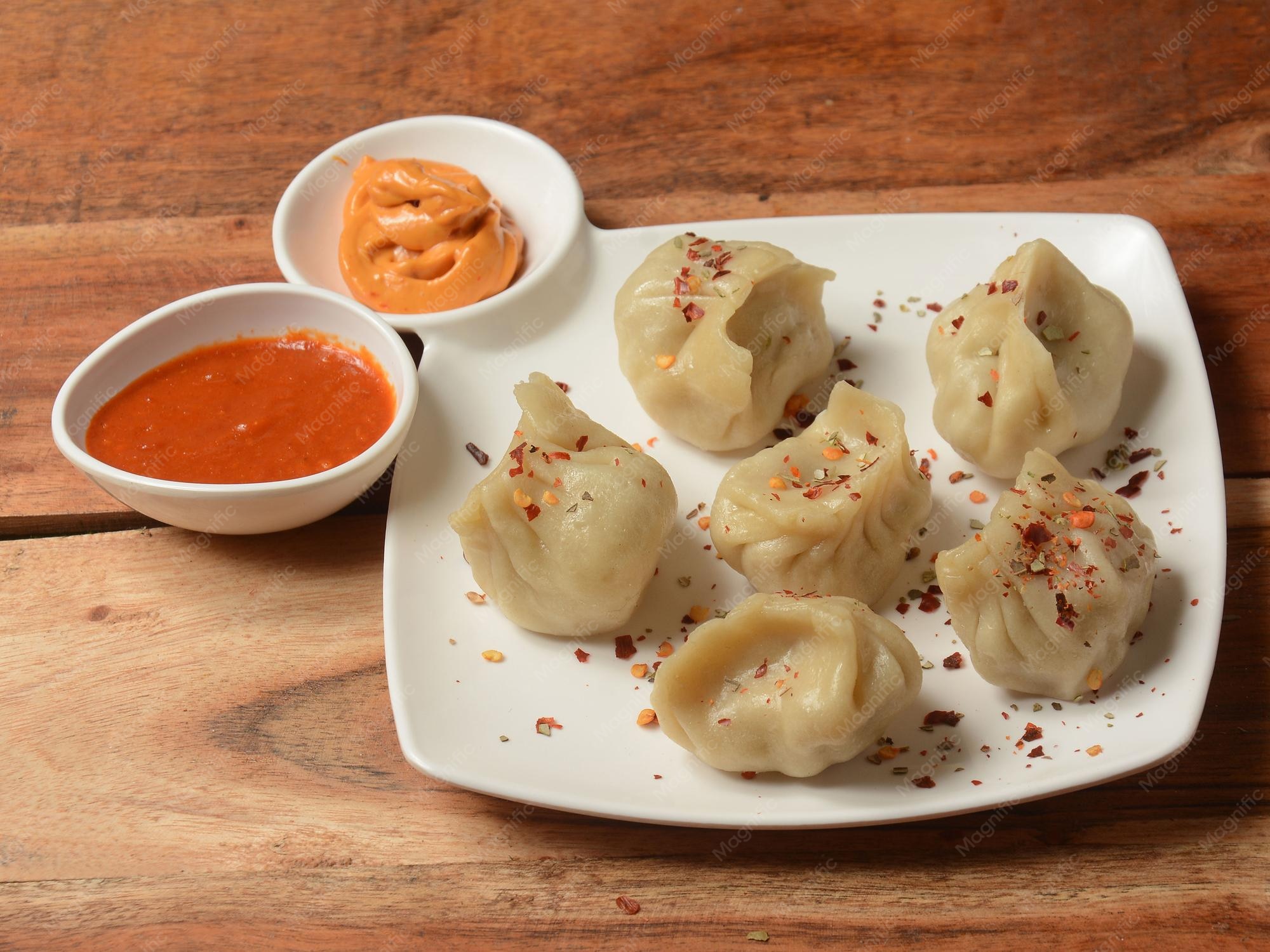 Chicken Steam Momos Full